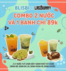 Combo 2 nước 1 bánh